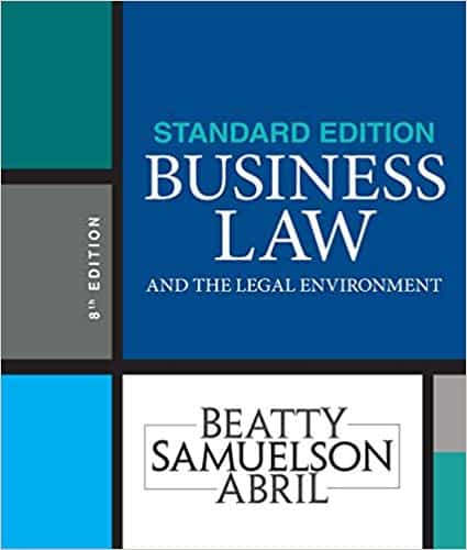 Business Law and the Legal Environment (8th Edition) – YakiBooki