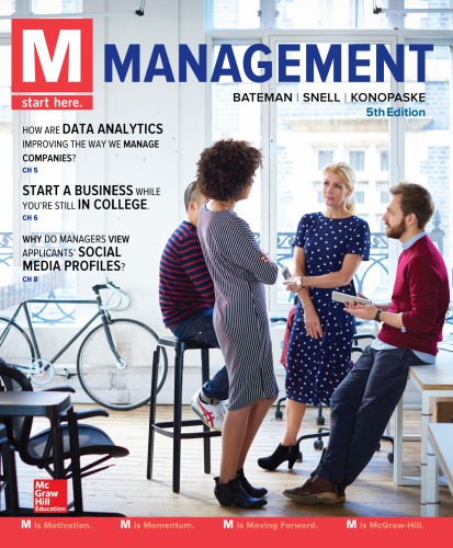 M: Management (5th Edition) – Testbank + Instructor’s Manual