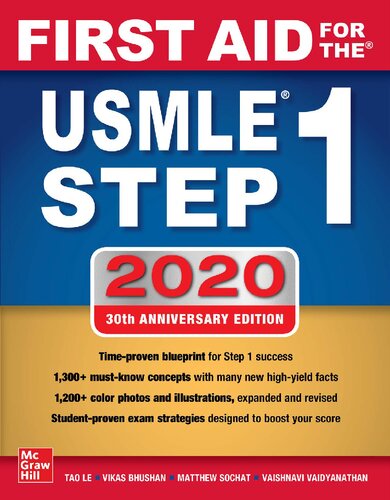First Aid for the USMLE Step 1 2020 (30th Edition)