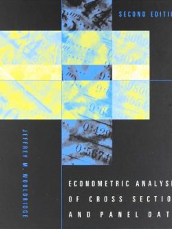 Econometric Analysis of Cross Section and Panel Data (2nd Edition)