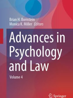 Advances in Psychology and Law: Volume 4