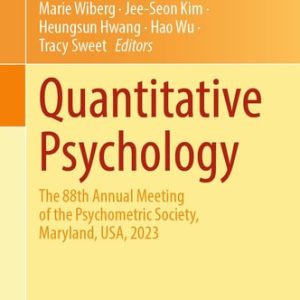 Quantitative Psychology (The 88th Annual Meeting of the Psychometric Society, Maryland, USA, 2023)