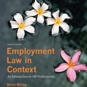 Employment Law in Context 4th edition e-book