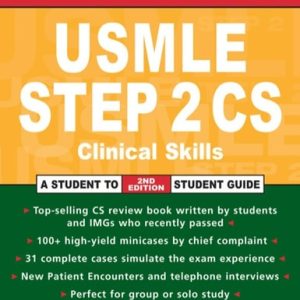First Aid for the® USMLE Step 2 CS (2nd Edition)