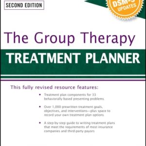 The Group Therapy Treatment Planner, with DSM-5 Updates (2nd Edition)