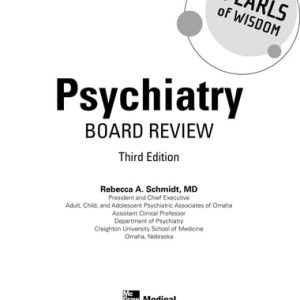 Psychiatry Board Review: Pearls of Wisdom (3rd Edition)