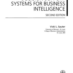 Decision Support Systems for Business Intelligence (2nd Edition)