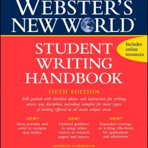 Webster's New World Student Writing Handbook, Fifth Edition