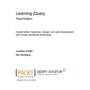 Learning jQuery, Third Edition