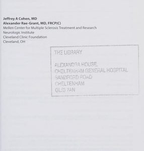 Handbook of Multiple Sclerosis (2nd Edition)