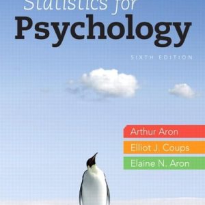 Statistics for Psychology (6th Edition)