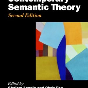 The Handbook of Contemporary Semantic Theory (2nd Edition)