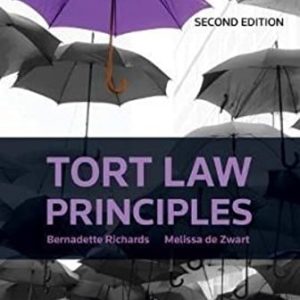 Tort Law Principles (2nd Edition)