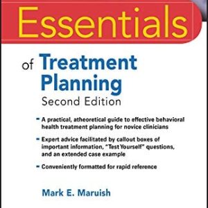 Essentials of Treatment Planning (2nd Edition)