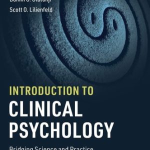 Introduction to Clinical Psychology (Bridging Science and Practice) (9th Edition)