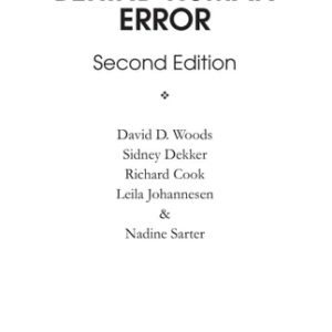 Behind Human Error (2nd Edition)