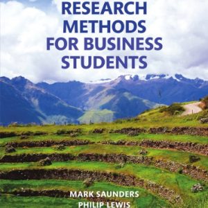 Research Methods for Business Students (7th Edition)