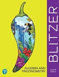 Algebra and Trigonometry (7th Edition)