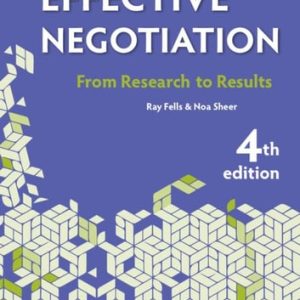 Effective Negotiation (From Research to Results) (4th Edition)