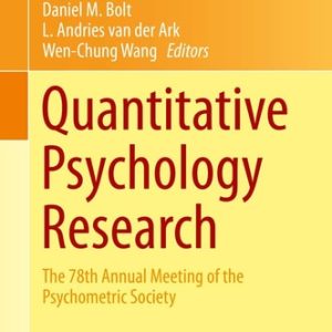 Quantitative Psychology Research (The 78th Annual Meeting of the Psychometric Society)