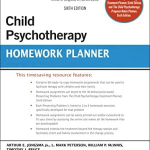 Child Psychotherapy Homework Planner (6th Edition)