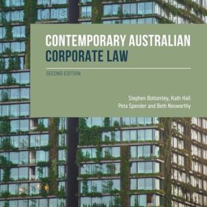 Contemporary Australian Corporate Law (2nd Edition)