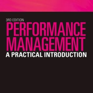 Performance Management (A Practical Introduction) (2nd Edition)
