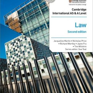 Cambridge International AS and A Level Law Second Edition