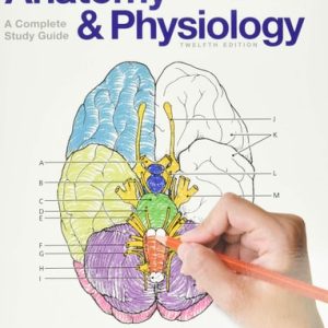 Anatomy and Physiology Coloring Workbook (A Complete Study Guide) (12th Edition)