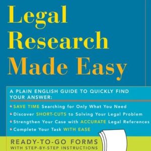 Legal Research Made Easy (4th Edition)