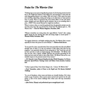 The Warrior Diet (Switch on Your Biological Powerhouse For High Energy, Explosive Strength, and a Leaner, Harder Body) (2nd Edition)