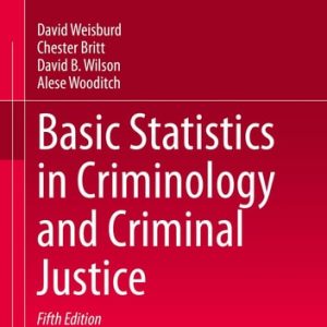 Basic Statistics in Criminology and Criminal Justice (5th Edition)