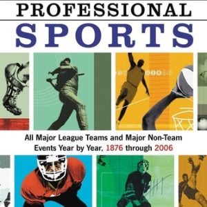 Statistical Encyclopedia of North American Professional Sports (All Major League Teams and Major Non-Team Events Year by Year, 1876 through 2006, 2d ed.) (2nd Edition)