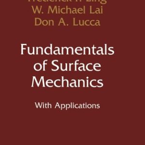 Fundamentals of Surface Mechanics (With Applications) (2nd Edition)