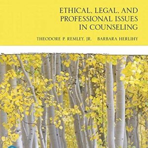 Ethical, Legal, and Professional Issues in Counseling (6th Edition)
