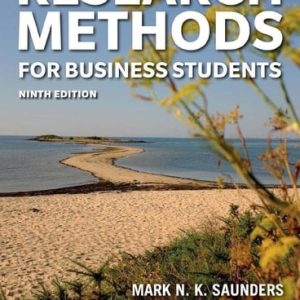 Saunders Research Methods (9th Edition)