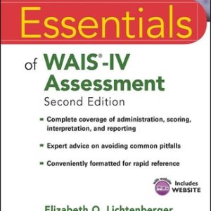 Essentials of WAIS-IV Assessment (2nd Edition)