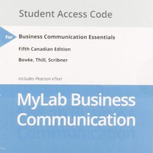 Business Communication Essentials (Canadian Edition)