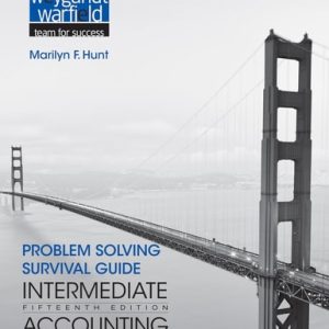Problem Solving Survival Guide to accompany Intermediate Accounting, Volume 1: Chapters 1 - 14 (15th Edition)