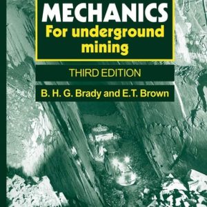 Rock Mechanics (For underground mining) (3rd Edition)