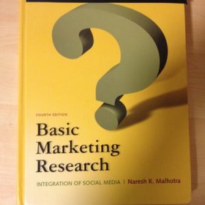 Basic Marketing Research (4th Edition)