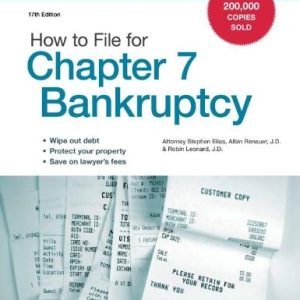 How to File for Chapter 7 Bankruptcy (17th Edition)