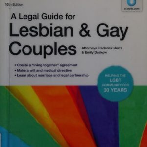 Legal Guide for Lesbian & Gay Couples, A (16th Edition)
