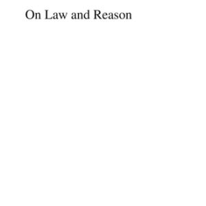 On Law and Reason (2nd Edition)