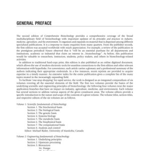 Comprehensive Biotechnology (2nd Edition)