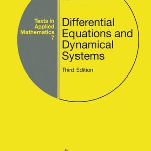 Differential Equations and Dynamical Systems (3rd Edition)