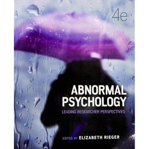 Abnormal Psychology: Leading Research Perspectives (4th Edition)