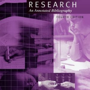 Resources for Nursing Research (An Annotated Bibliography) (4th Edition)