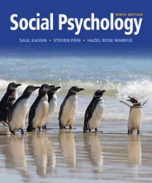 Social Psychology (9th Edition)