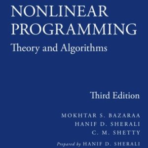 Solutions Manual to Accompany Nonlinear Programming: Theory and Algorithms (3rd Edition)